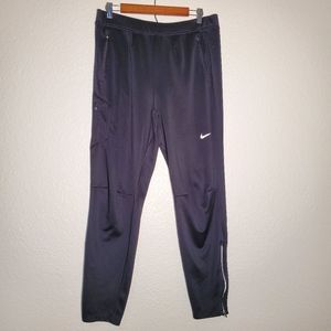 Mens Large Black Nike Running Pants